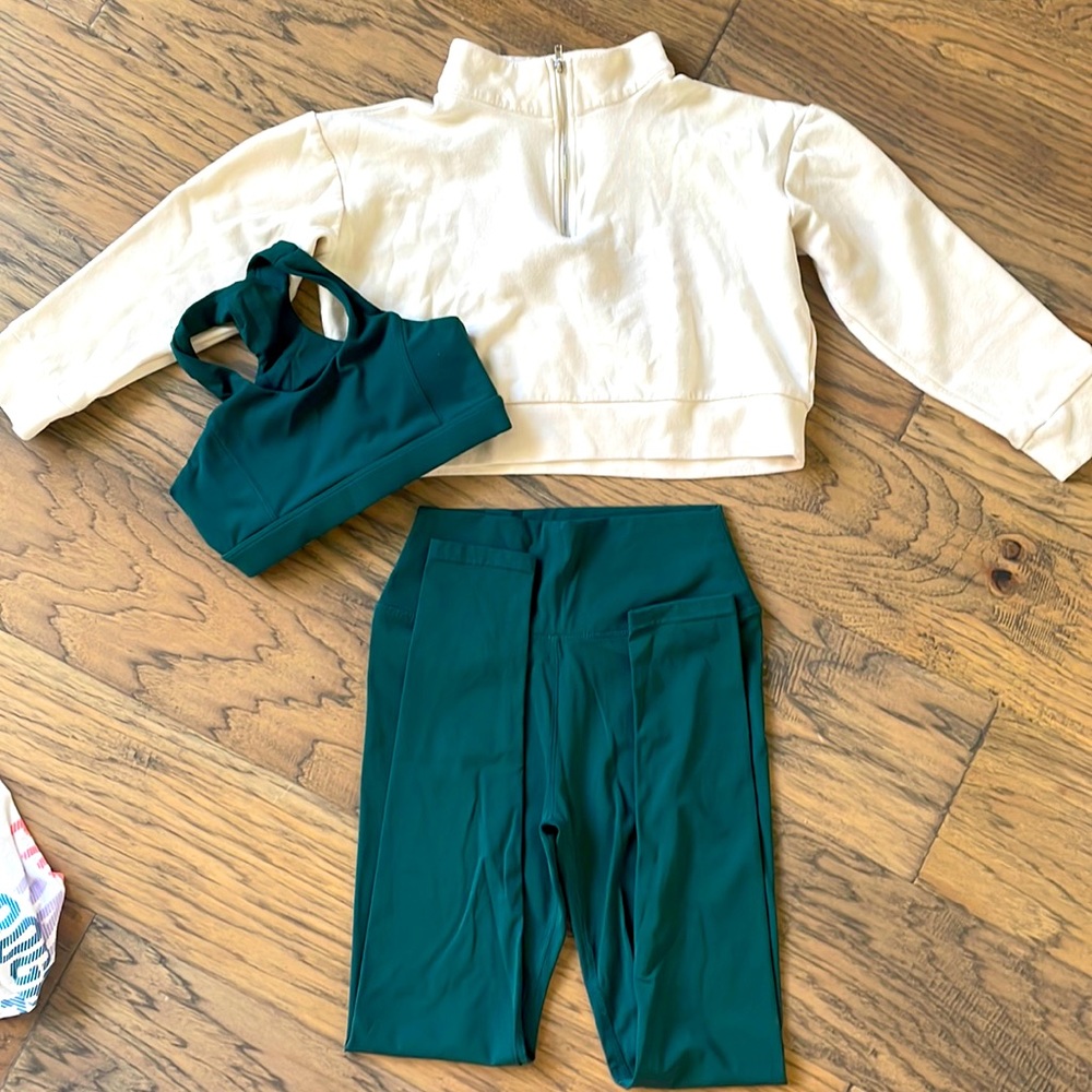 Girls guess workout outfit